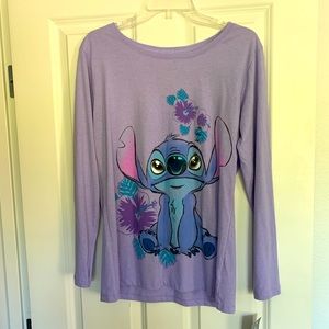 NWT Womens Disney “Stitch”  Long sleeved TShirt